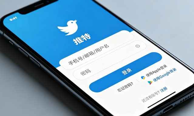 推特账号登录环境